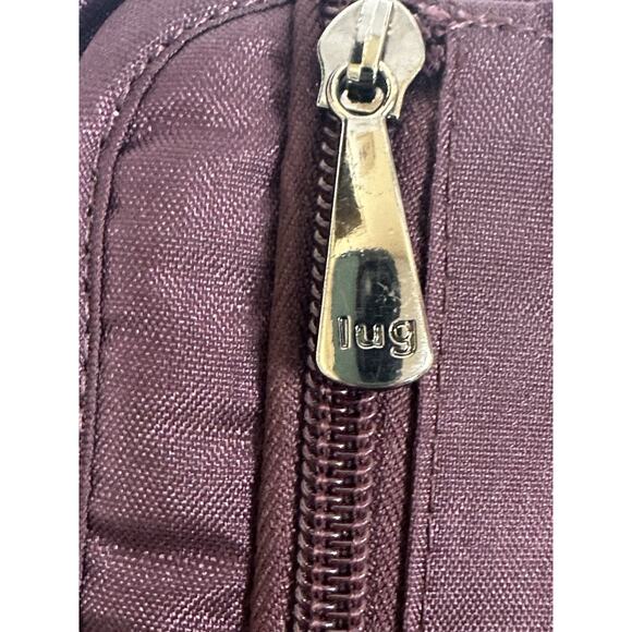 AUTHENTIC LUG Tandem Burgundy Lightweight Card Passport Wallet RFID - Picture 4 of 5